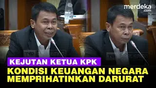 Sinyal Ketua KPK Kondisi Memprihatinkan Keuangan Negara Akhir Era Jokowi: Darurat!