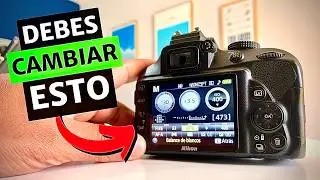 Los MEJORES AJUSTES para FOTOS | Nikon D3300 - Principiantes ¡Bien Explicado!