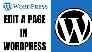 How to edit a page in WordPress website  ll Edit a Page in Wordpress 2023