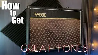 How to Get GREAT Vox AC15c1 Tones!