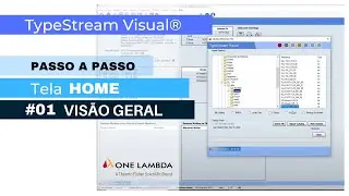 Análise de Dados de #NGS para #HLA | Série: TypeStream | 01- Tela HOME e como importar novo projeto