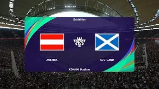 Austria U21 vs Scotland U21 (07/06/2024) U21 Friendly PES 2021