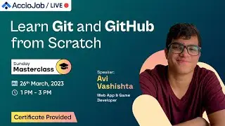 Learn Git and GitHub from Scratch | Sunday Masterclass