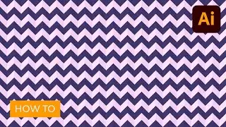 Learn to Make a Chevron Pattern in Illustrator