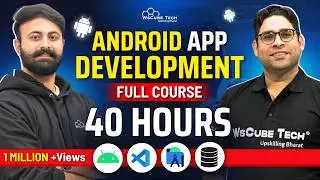 Android APP Development Full Course with PRACTICAL (41 Hours) | Learn App Development in 2024