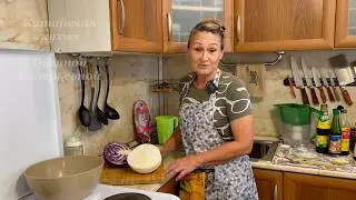 Китайский салат из 2-х капуст. Китайская кухня с Оксаной Валерьевной.