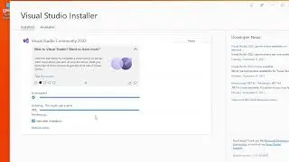 Download and Installing Visual Studio 2022 - By Programming Community