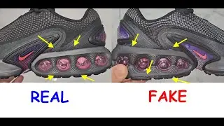 Nike Airmax DN real vs fake. How to spot fake Nike Airmax DN sneakers