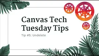 Restore Content with Canvas Undelete Hack