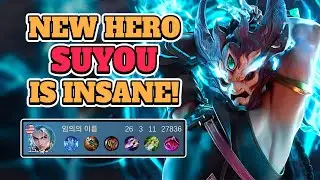 Wow! The New Hero Suyou Is Extremely Strong | Mobile Legends