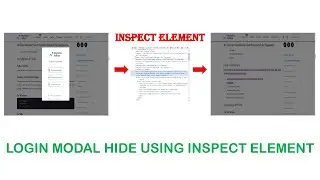Hide Login/Signup Modal of Any Website