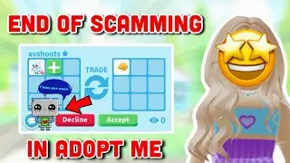 *OMG* This New Update is going to End Scamming in Adopt me 😳🤩✨