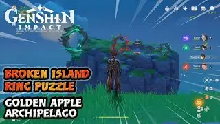 Broken Isle Ring Puzzle [Golden Apple Archipelago] | Genshin Impact Event