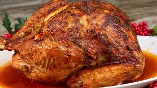 Easy Baked Turkey Recipe | How To Bake a Whole Turkey For Thanksgiving 2024