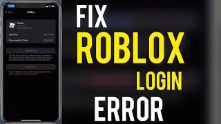 How to roblox login error |How to fix roblox login an unknown error occurred. please try again  2022