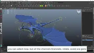 Maya: cannot select or lost all the channels when selecting curves