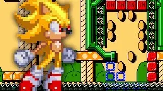 Super Mario Maker 2 - Super Sonic Aquatic Ruin Zone!