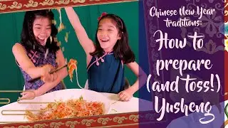 How to Prepare and Toss Yusheng (aka how to LoHei)