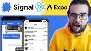 Build a Secure Realtime Chat App in React Native [3] (tutorial for beginners) 🔴