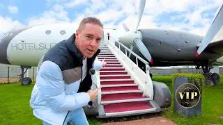 I Stay In A Luxury Plane Hotel - This Is Crazy!