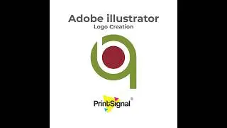 Logo Design Tutorial for Beginners in Adobe illustrator | #PrintSignal