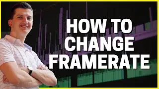 How To Change Frame Rate Lower FPS Premiere pro