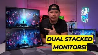 InnoView 18.5" Dual Stacked Monitors Review