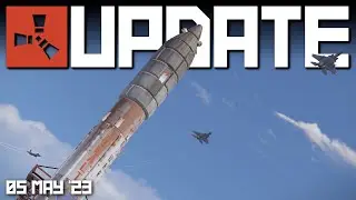 F15 flybys and Bradley patrols | Rust Update 5th May 2023