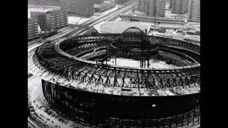 Budowa Katowickiego Spodka-1969-dokument