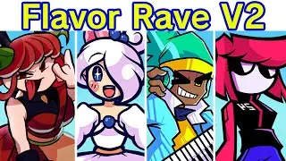 Friday Night Funkin Flavor Rave V2 + Cutscenes | Sweet & Sour vs Spicy & Smoky (FNF Mod/All Songs)