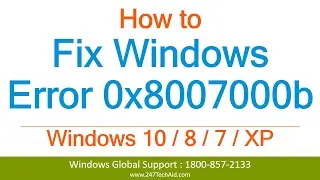 How to Fix Windows Error 0x8007000b - Support for Windows Computers (800) 563-5020