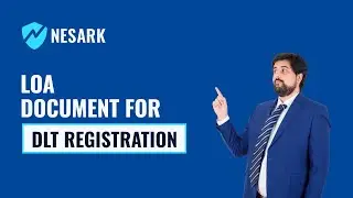 How to Create Letter of Authorization (LOA) for DLT Registration in Hindi | Bulk SMS - DLT | Nesark