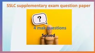 SSLC maths supplementary qp -23 with key answers  -4 mark questions solved