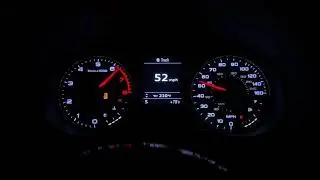 2015 Audi A3 Quattro JB4 0-60 0-120 MPH Acceleration Test