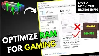 How to Optimize Ram for gaming | How to Increase Ram for gaming | Boost FPS