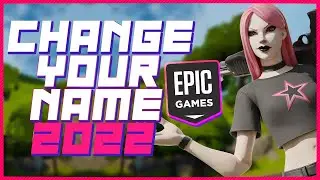 HOW TO CHANGE YOUR FORTNITE NAME in Chapter 3 (How to Change your Epic Games Name 2022) *NEW*