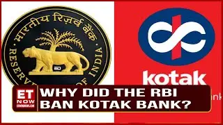 Why Did RBI Ban Kotak Bank? How Will Ban Affect The Stock? | Stock Market