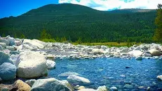 Mountain River Water Sounds | Sleep, Study, Focus, Relax to Nature White Noise | 10 Hours