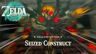 Seized Construct Boss Battle - The Legend of Zelda Tears Of The Kingdom