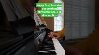 super-fast piano in SLOW MO.