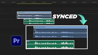 How to Sync Multiple Clips in Premiere Pro | Video Editing Tutorial 2024