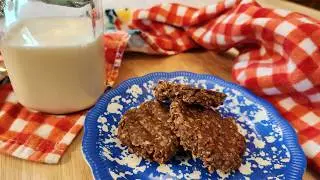 Original No Bake Cookies - Cow Patties -Preacher Cookies - The Hillbilly Kitchen #chocolate #dessert