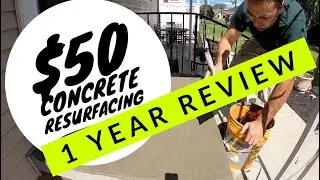 RENEW OLD CONCRETE | 1 YEAR REVIEW