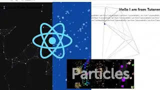 Use Particle Js with React Tsparticles