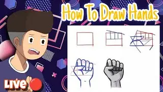 How To Draw Hand Poses|| Op Animation is live 🔴