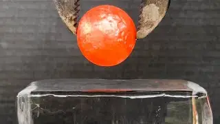 Red Hot Balls Vs ice 🧊 (Compilation)- 2