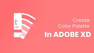 Adobe XD color palette create