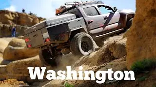 Washington Like You've never seen it! The 378 Mile Washington Rocklander Route. Overlanding PNW