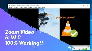 How to Zoom Videos in VLC - Interactive Zoom NOT WORKING FIXED!! (2024)