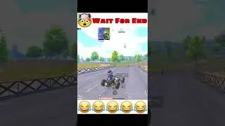 Trolling Enemies in Bike 🚳 🤣🤣 wait for end 🤣😂 bgmi funny #shorts